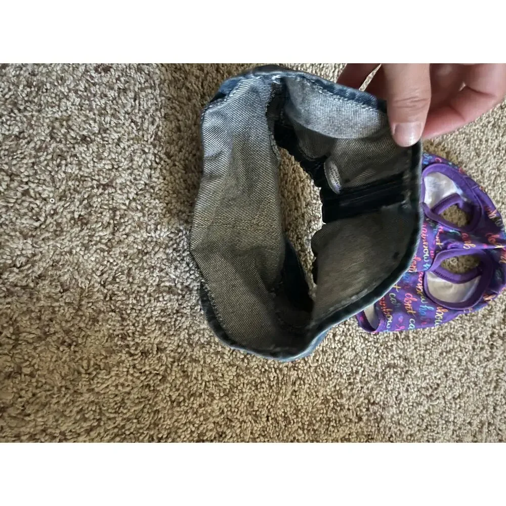 Build a bear jean skirt and halter top outfit